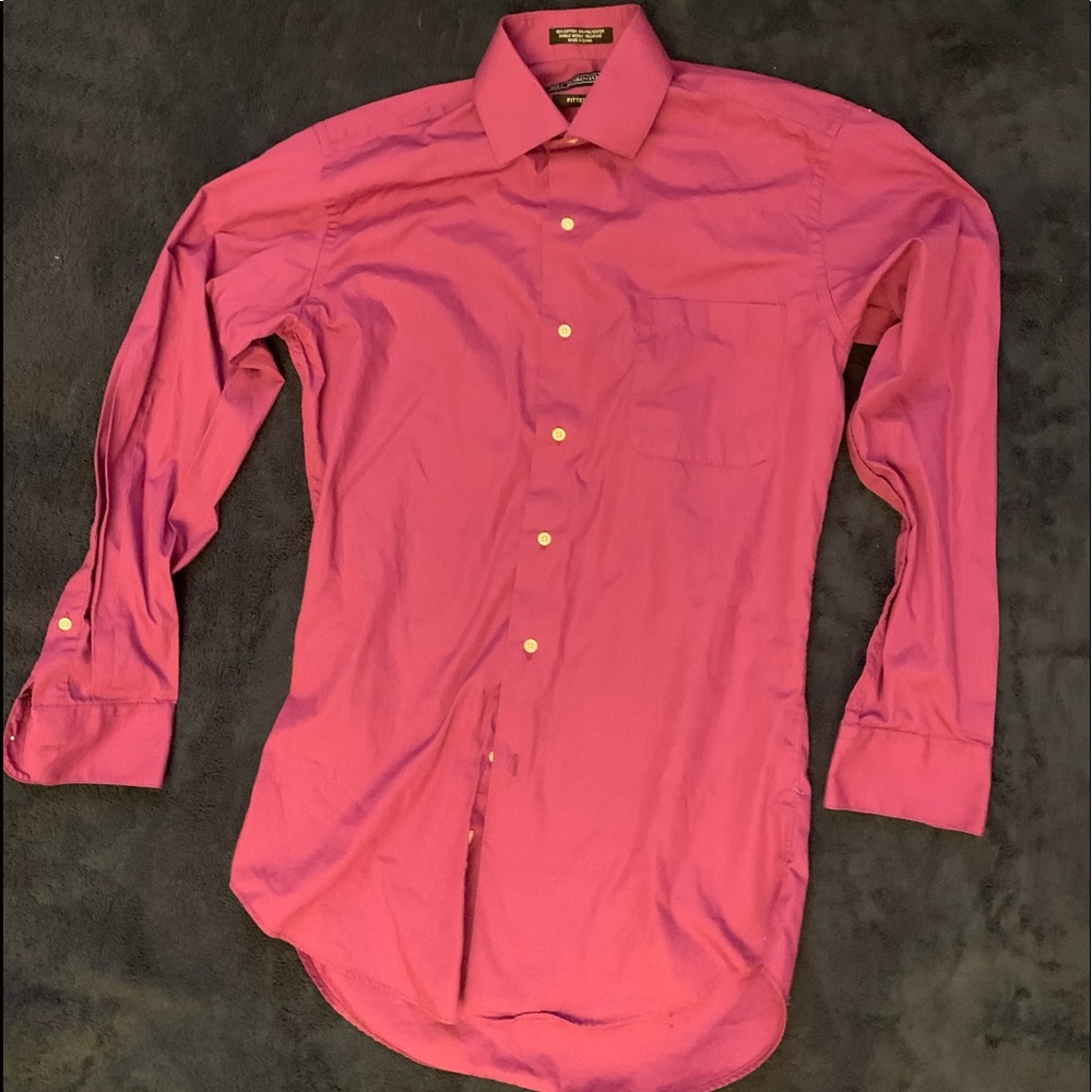 Bill Robinson dress shirt and tie 14-14 1/2 32/33